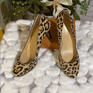 Ivanka Trump Pumps leopard print Cow Hair Fur
